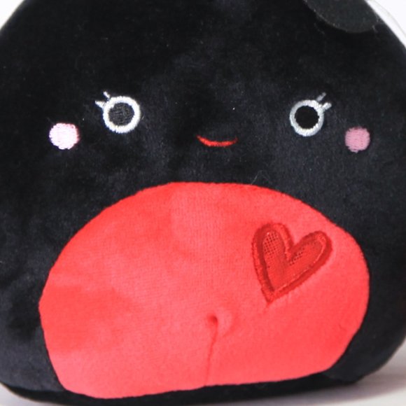 Trudy The Ladybug Squishmallow Plush Toy Valentines - Love Bug 5" Plush - Picture 4 of 4